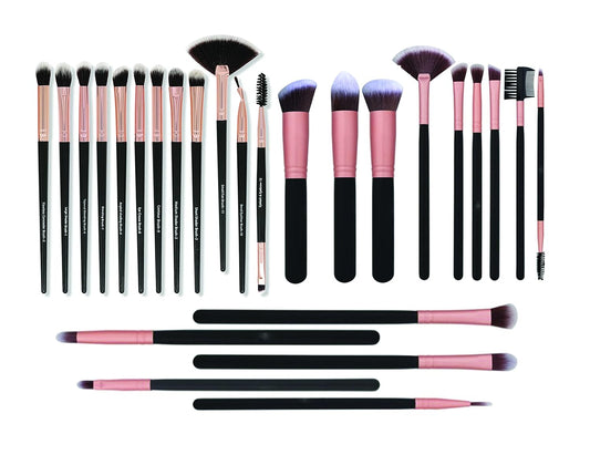 Make-Up-Pinsel-Set, Hochwertige Synthetische Make-Up-Pinsel, Make-Up-Pinsel, Für Foundation, Rouge, Augen-Concealer, Proffesionnel Make up (26 Pinsel)