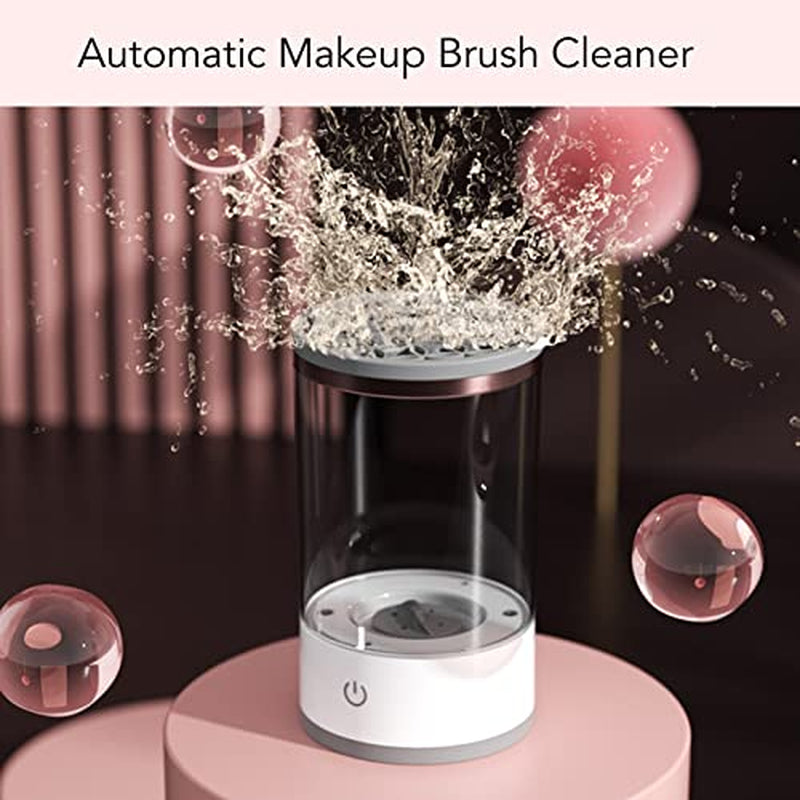 Elektrische Make-Up-Pinsel-Reinigungsmaschine, 2-In-1-Make-Up-Pinsel-Reinigungsmaschine, Make-Up-Pinsel-Reiniger Und Trockner-Maschine, Tiefer Kosmetikpinsel-Spinner Für Pinsel